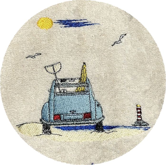 . 2 CV PARASOL -092-