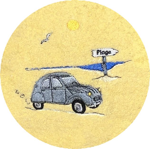 . 2 CV PLAGE -002-