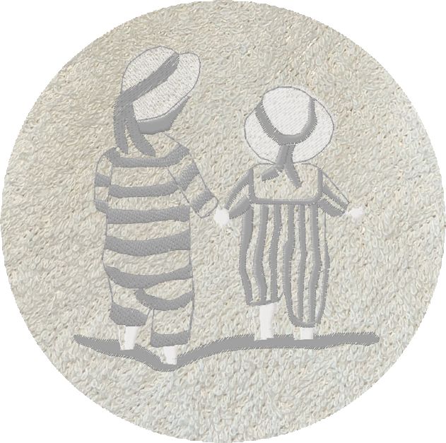 LIN 2 ENFANTS -B431-
