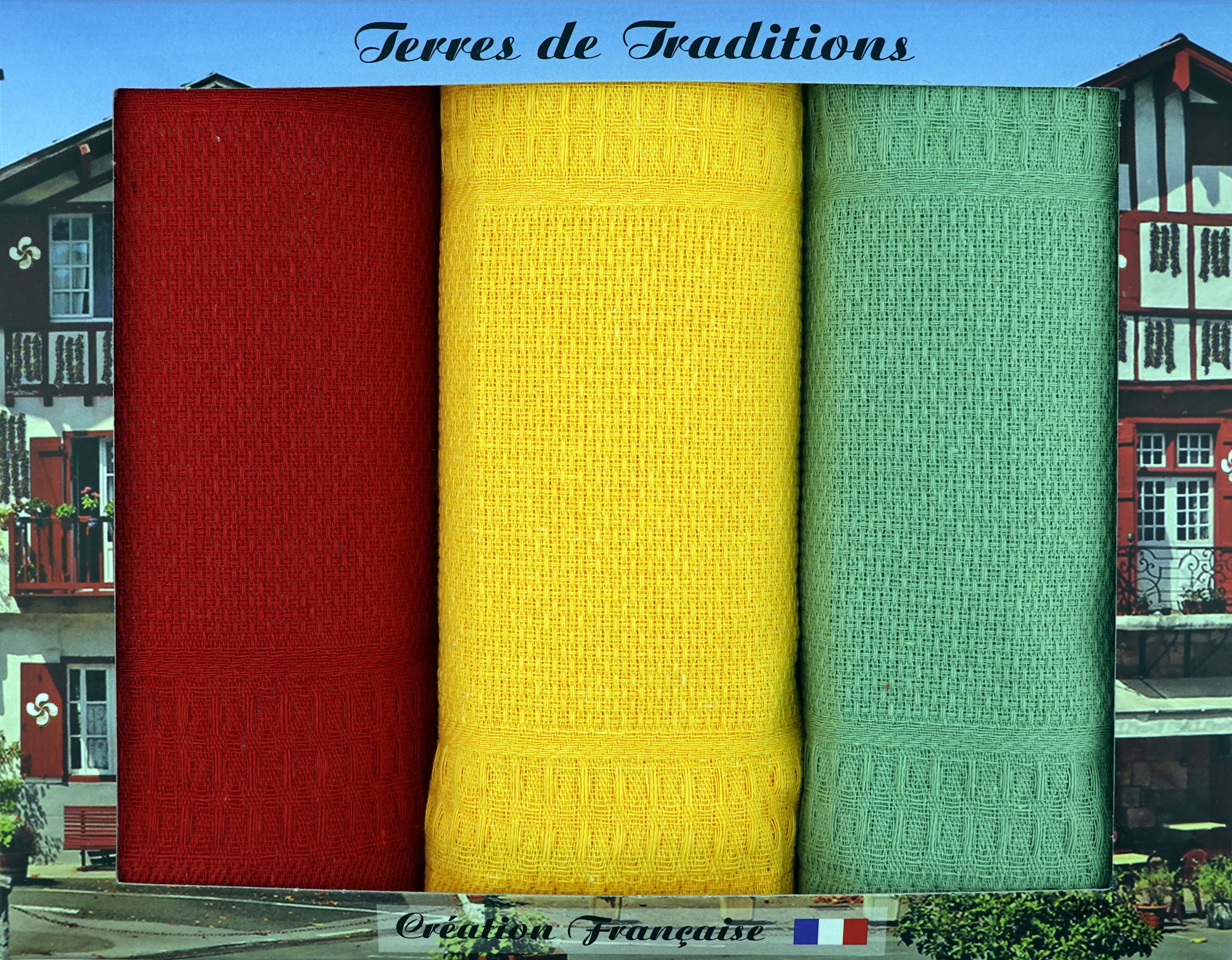 Rouge / Jaune / Vert Olive