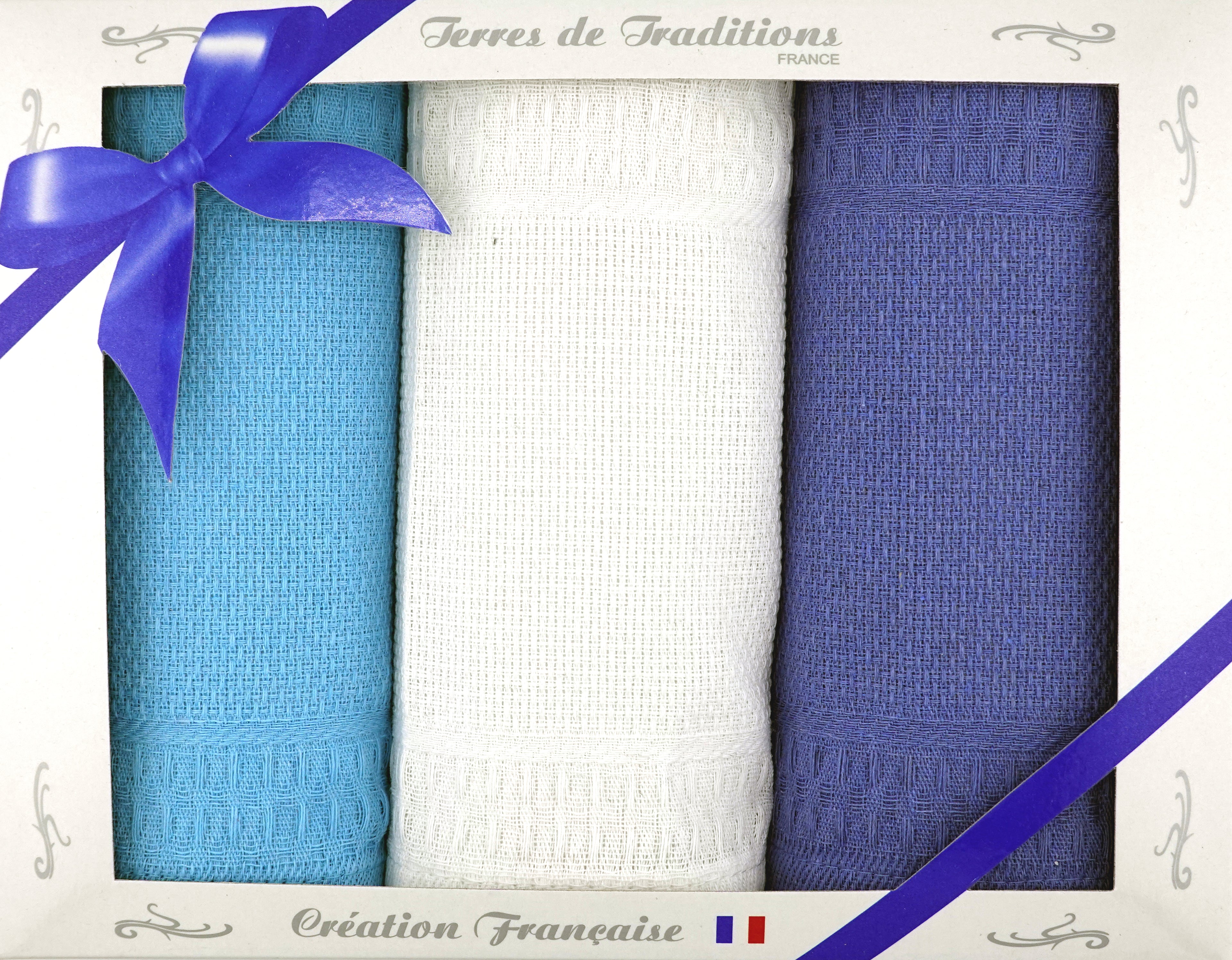 Turquoise / Blanc / Bleu