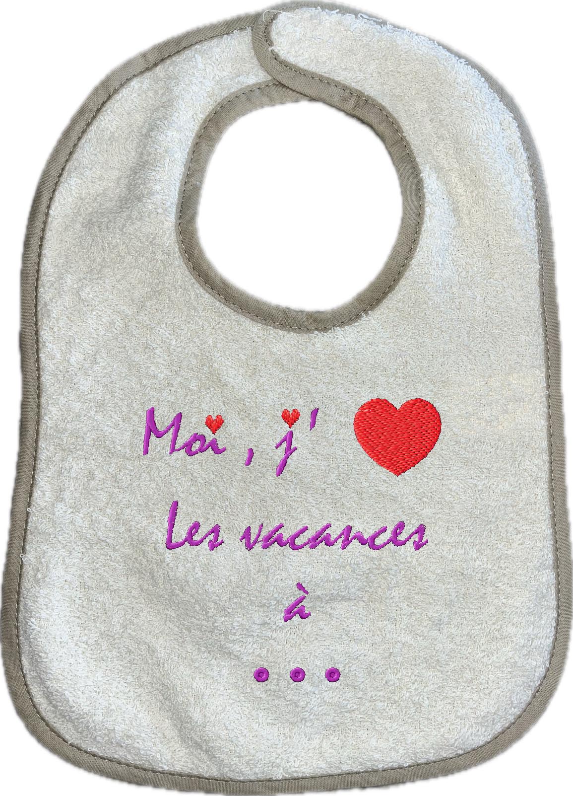 BAVOIRS MOI J AIME VACANCES A *** -B20-