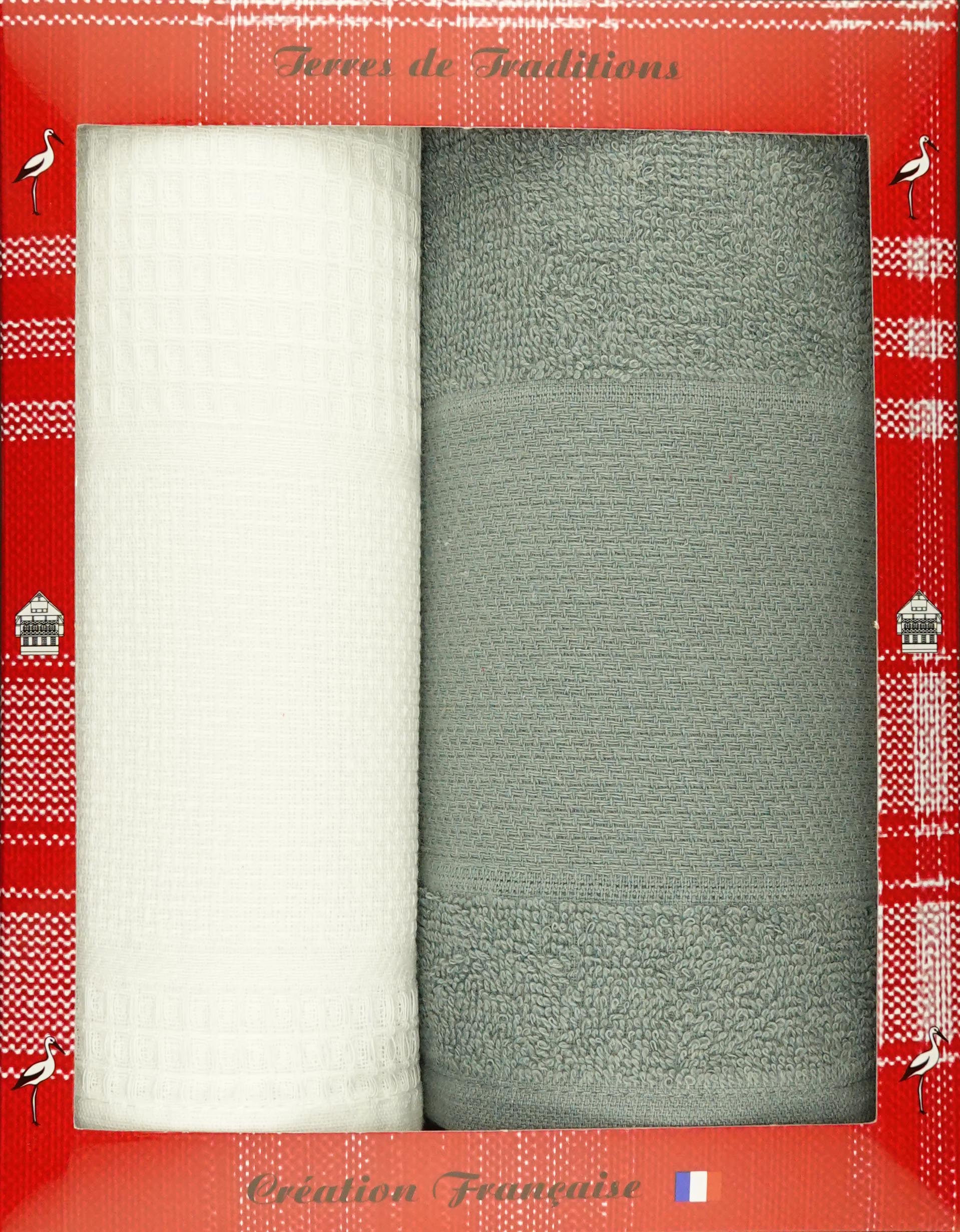 Blanc / Gris
