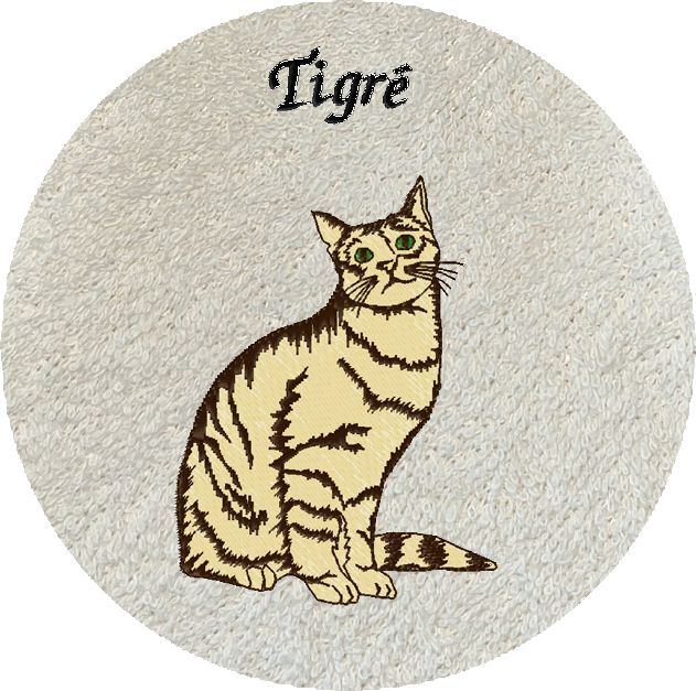CHAT TIGRE BRUN -368-