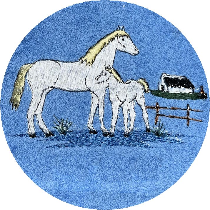 . CHEVAL CAMARGUE -039-