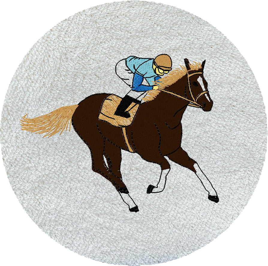 . CHEVAL COURSE MARRON -840-