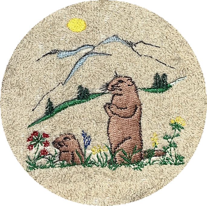 . COUPLE MARMOTTE -049-