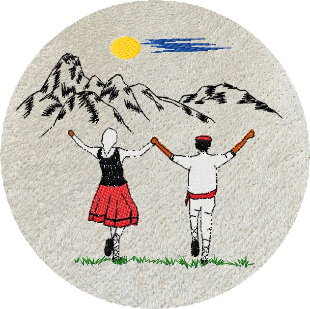 . DANSEURS BASQUE -179-