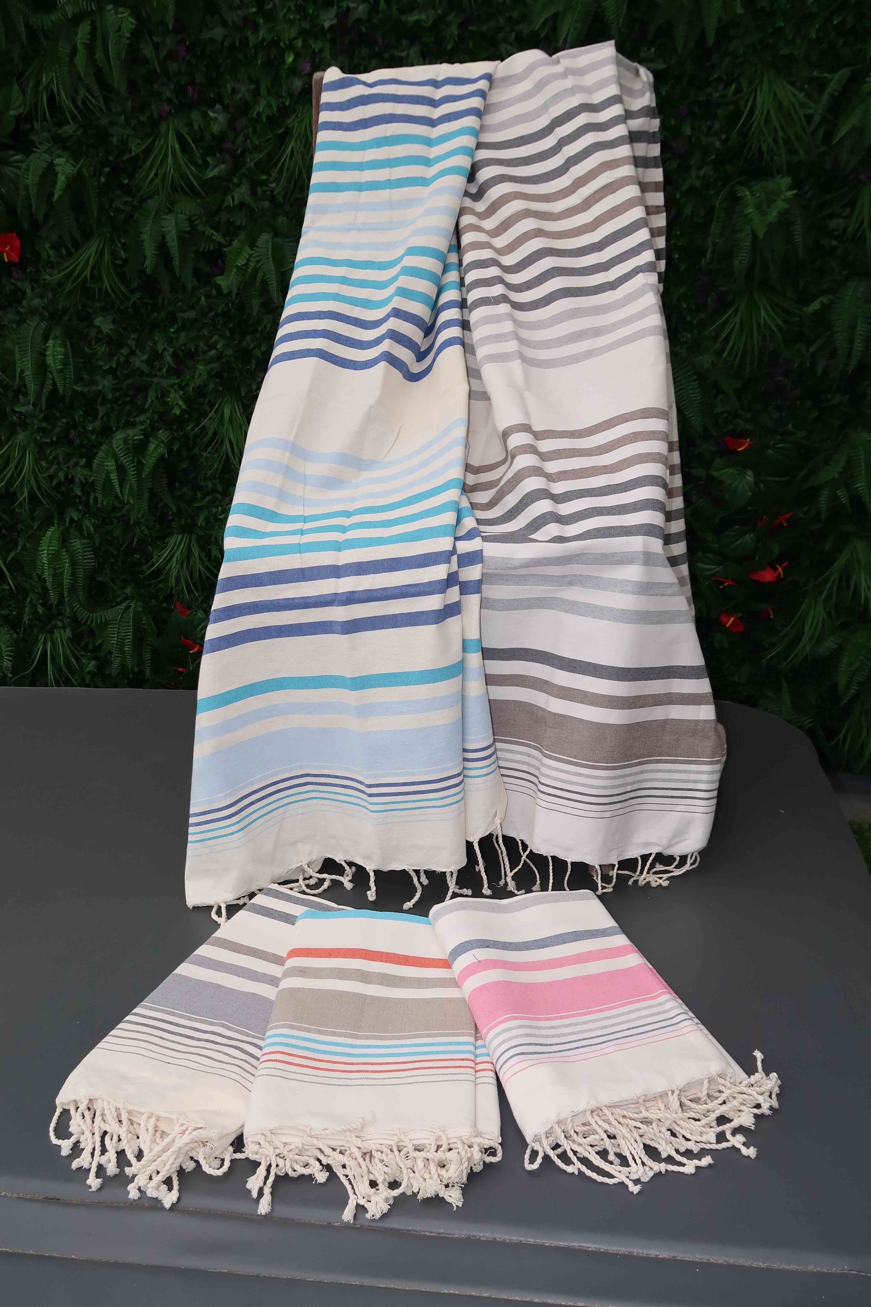 FOUTA 4 COULEURS -4C-