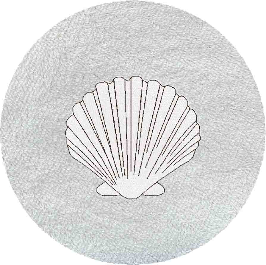 LIN COQUILLE COMPOSTELLE -B992