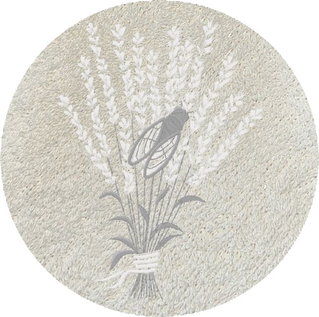 LIN LAVANDE CIGALE -B420-