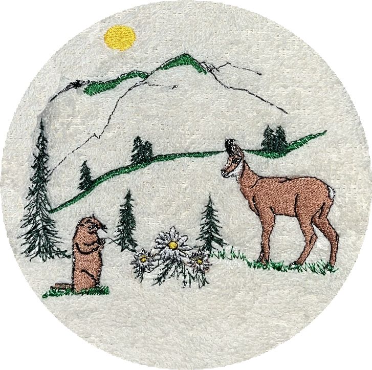 . MARMOTTE CHAMOIS -238-