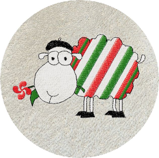 . MOUTON BASQUE VERT -707-