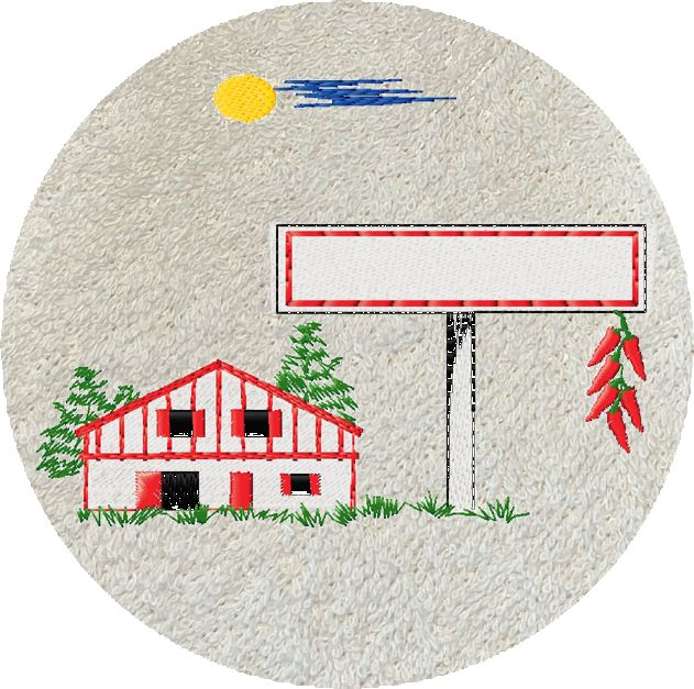 . PANNEAU BASQUE -254-