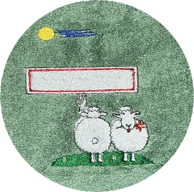 . PANNEAU MOUTONS -301-