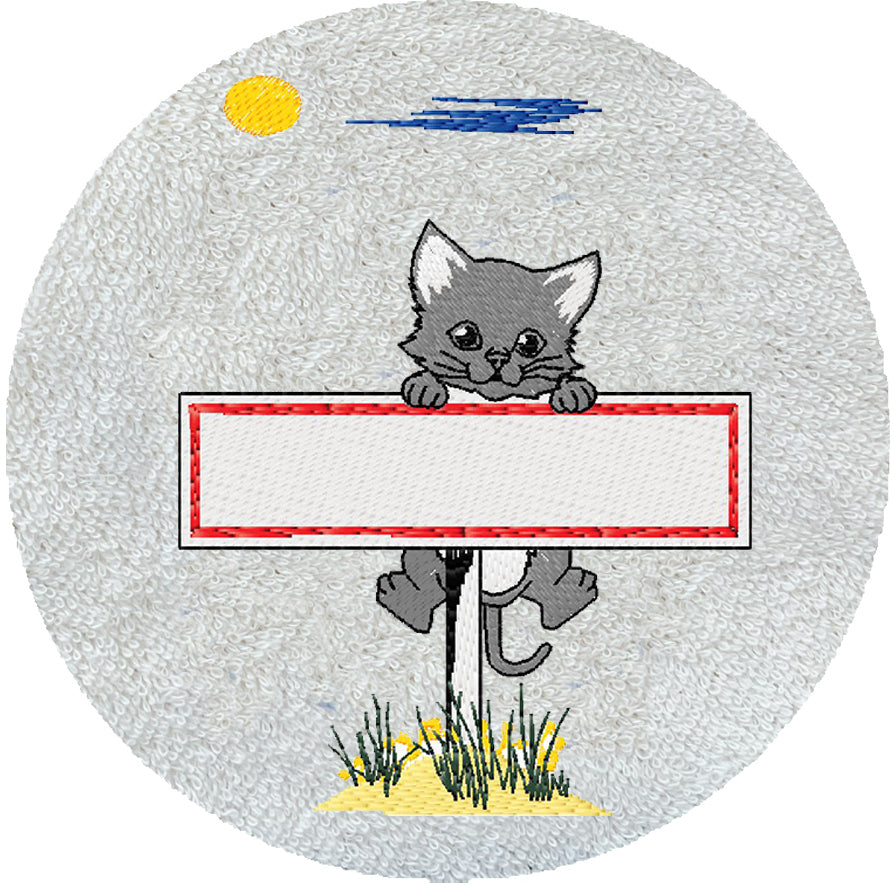 . PANNEAU CHAT -769-