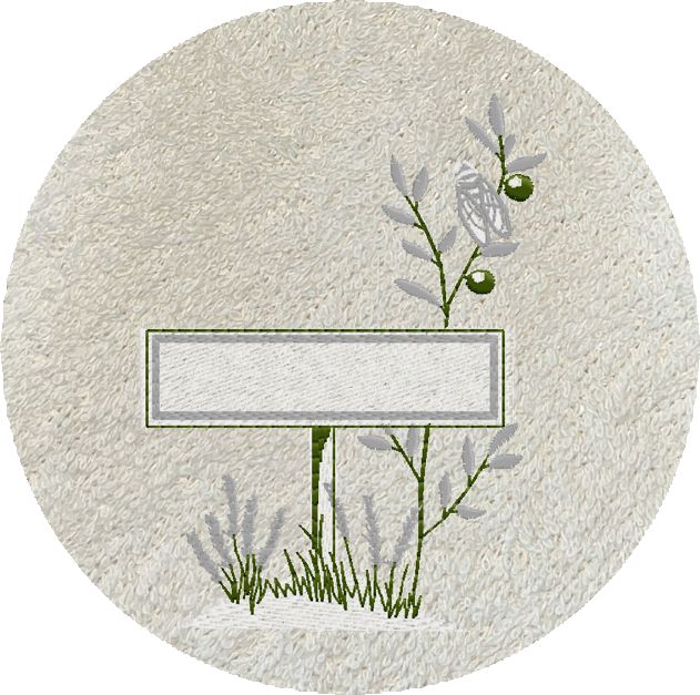LIN PANNEAU PROVENCE -B397-