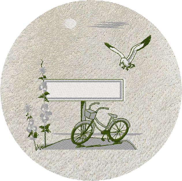 LIN PANNEAU VELO -B358-