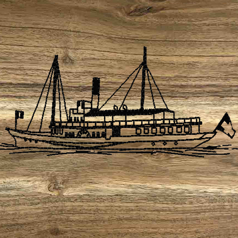 BATEAU A AUBES -CB43-