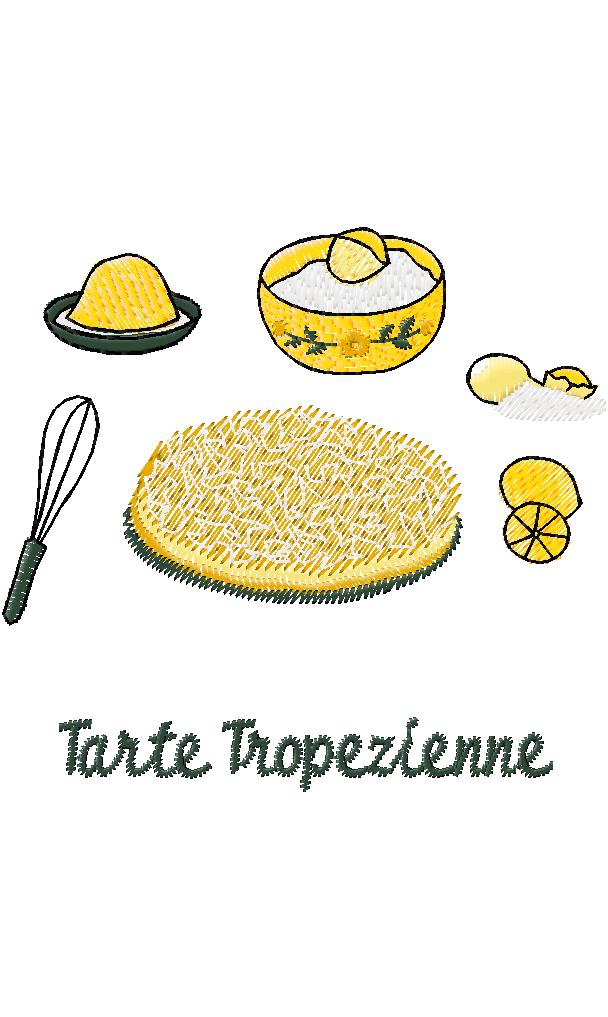TARTE TROPEZIENNE -TR22-
