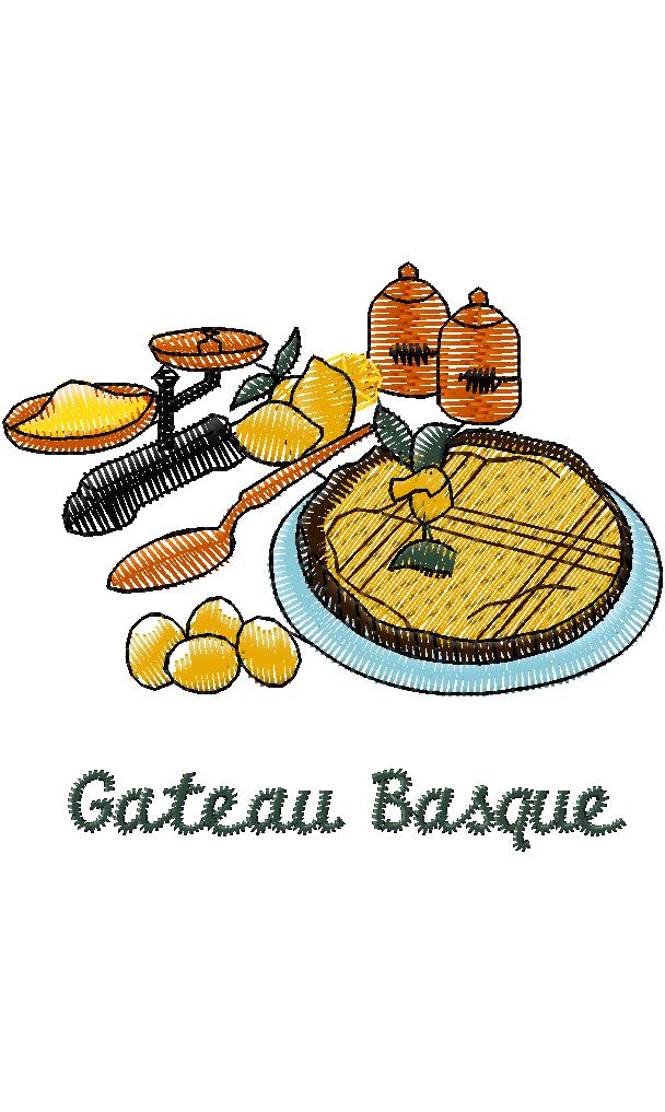 GATEAU BASQUE -TR9-