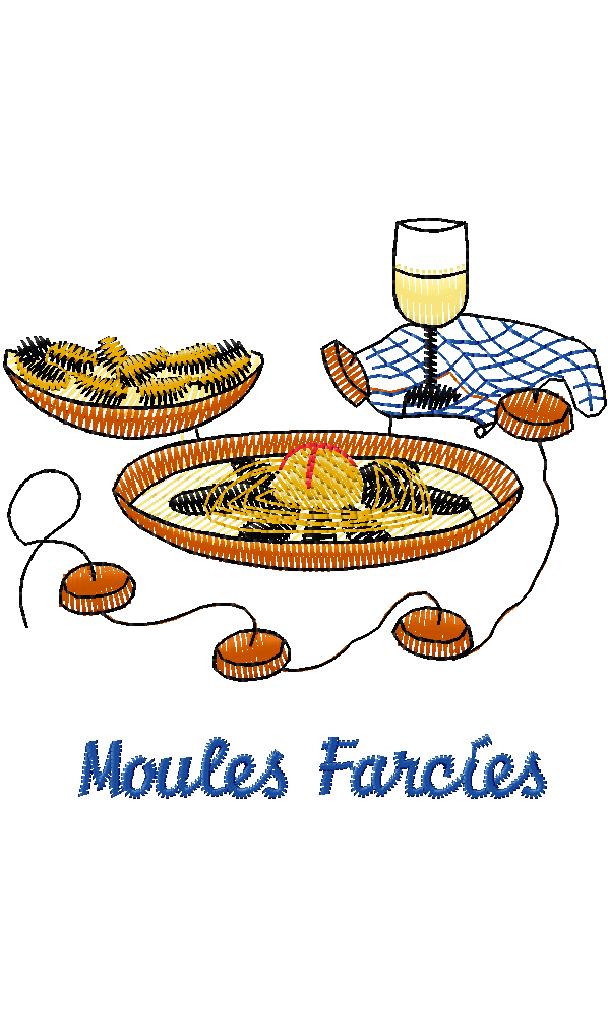 MOULES FARCIES -TR12-