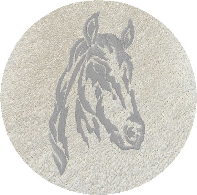 LIN TETE DE CHEVAL -B363-