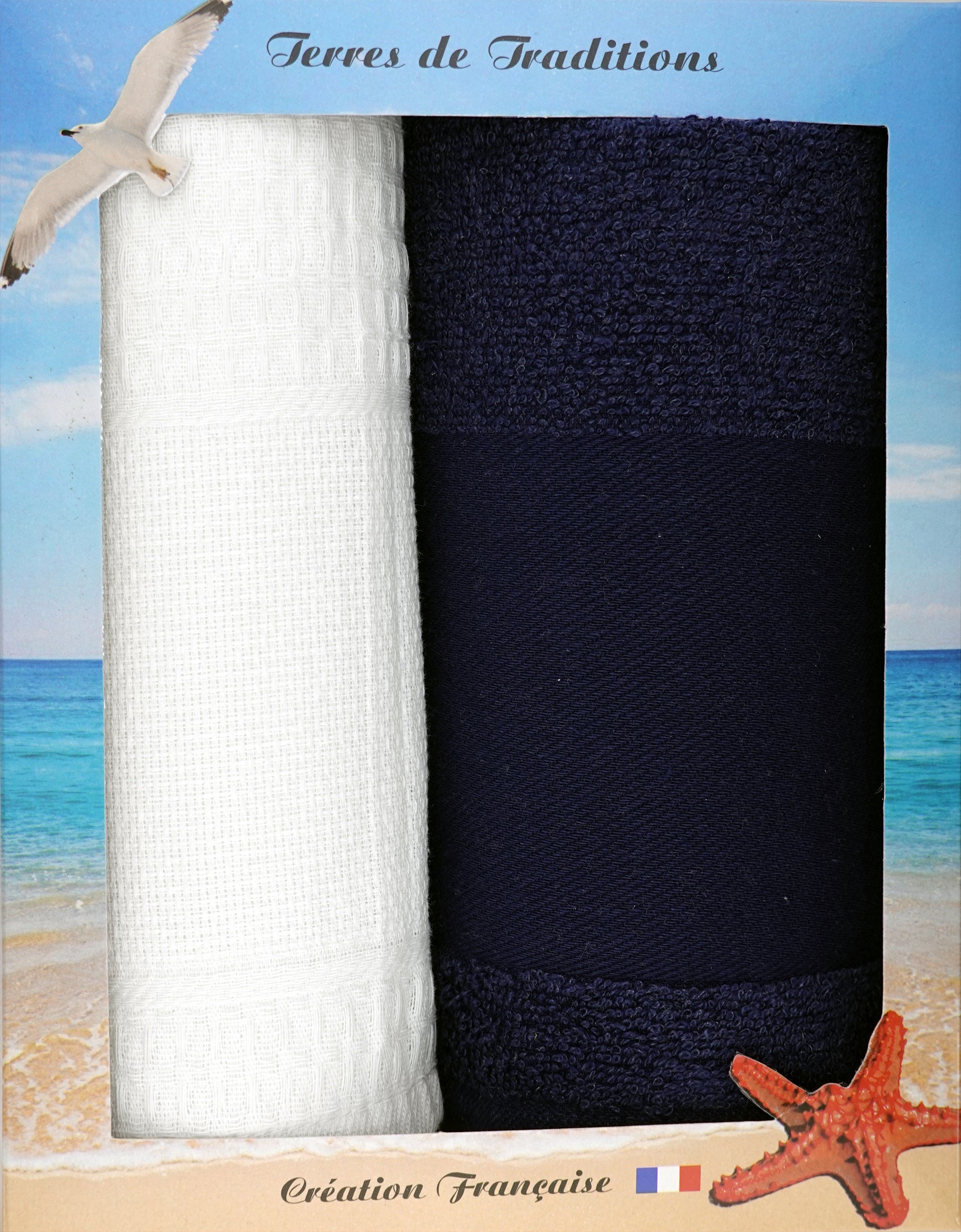 Blanc / Marine