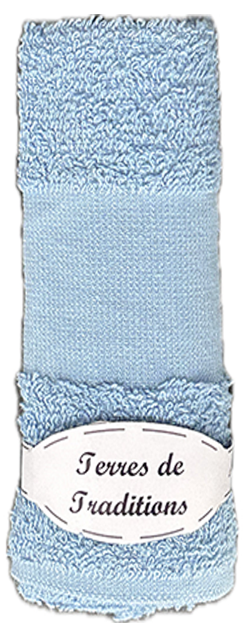Serviette Invité Bleu