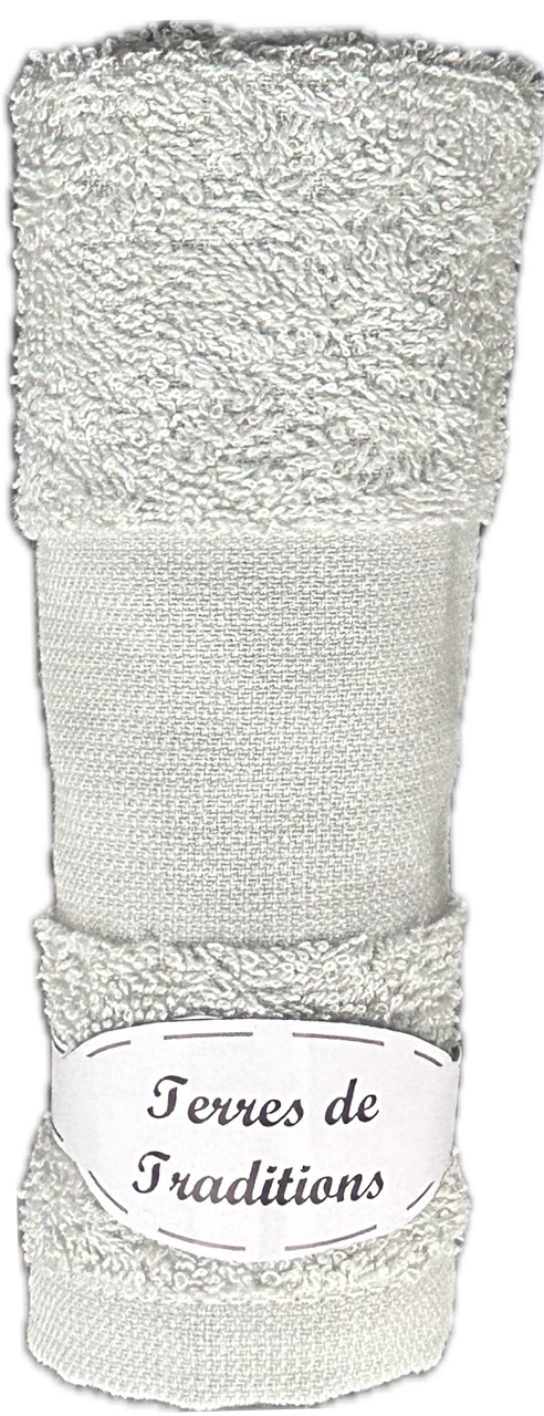 Serviette Invité Gris