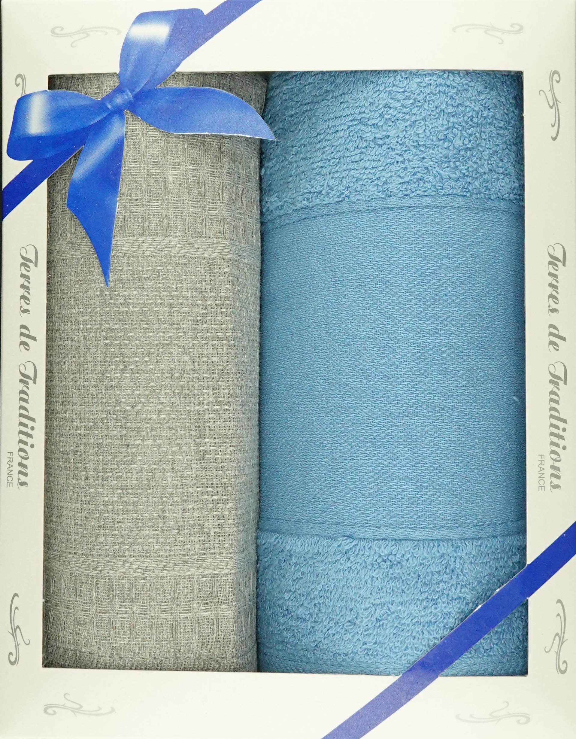 Gris / Bleu