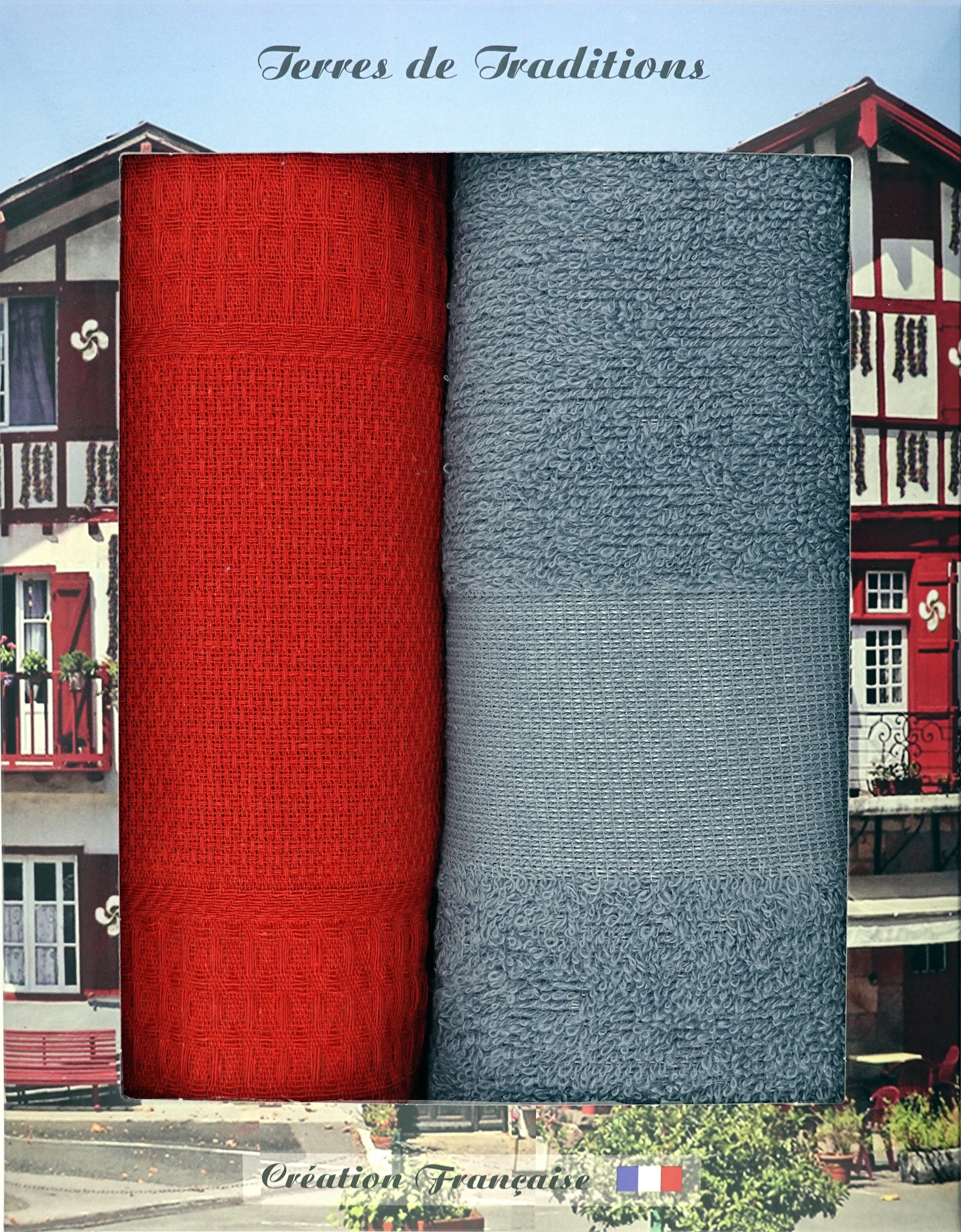 Rouge / Gris