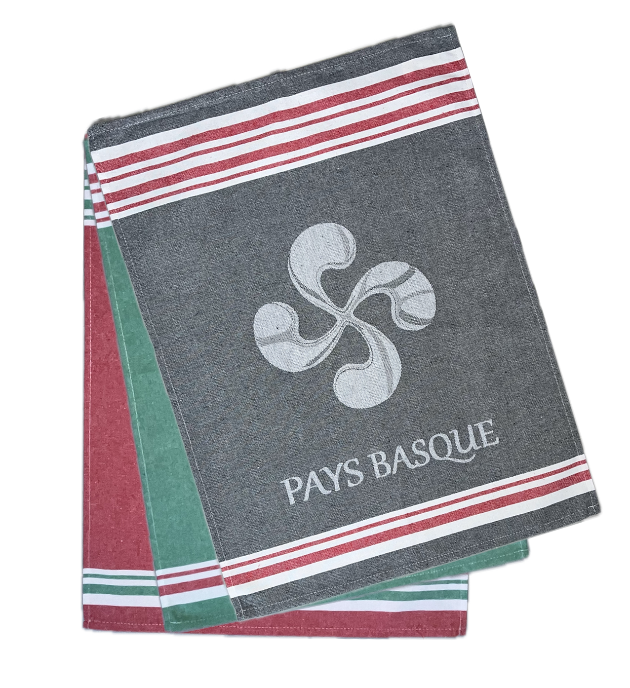 CROIX BASQUE -GRIS TJ07 -ROUGE TJ07 -VERT TJ08-