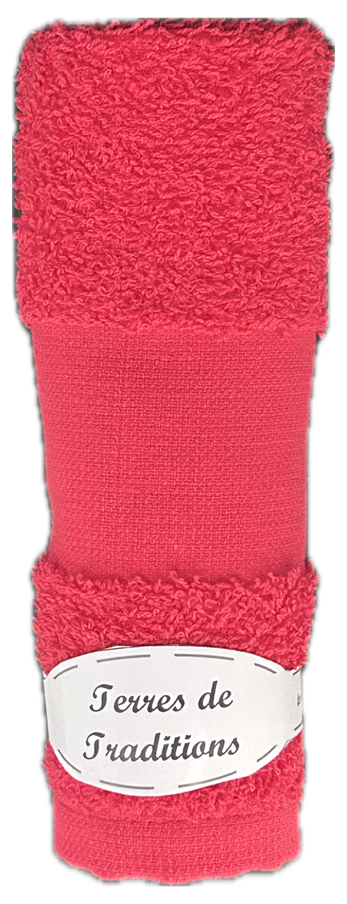 Serviette Invité Rouge