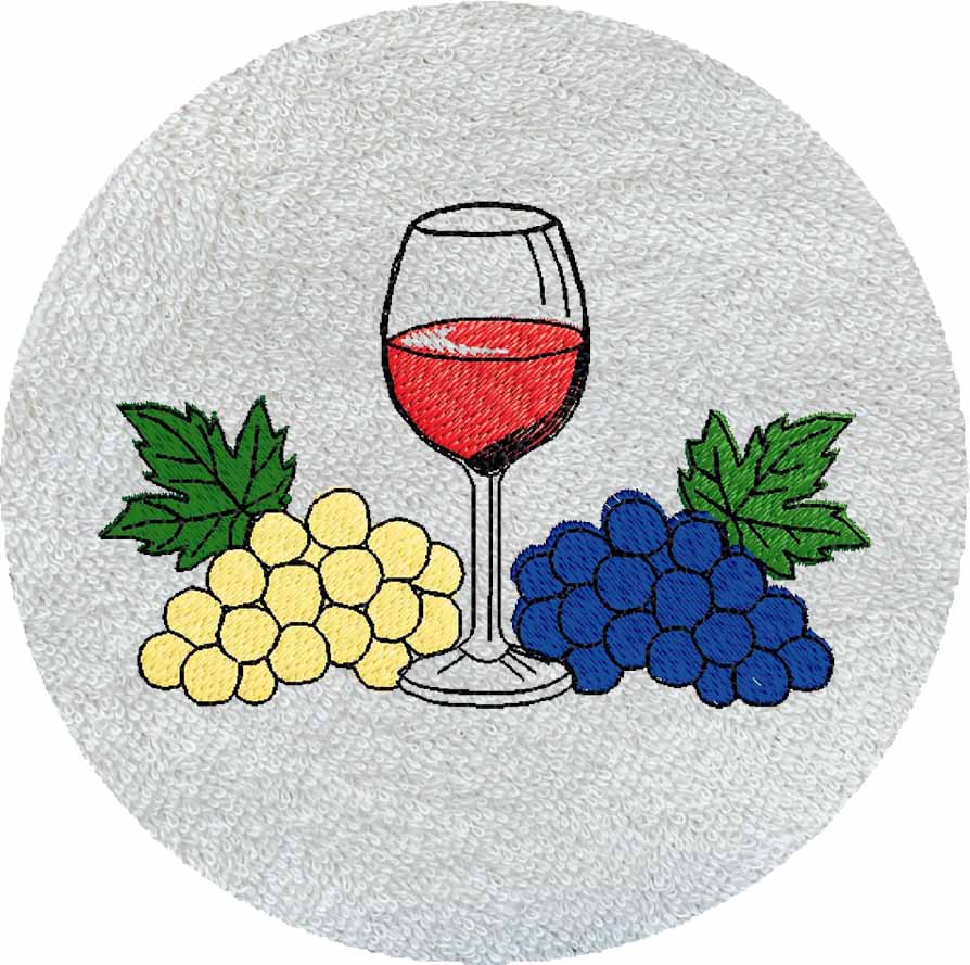 . VERRE ET RAISIN -833-